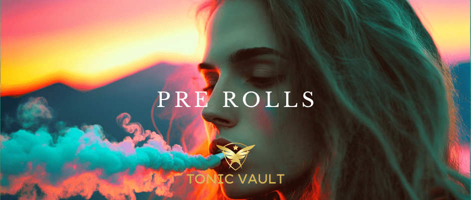 CBD PRE ROLLS ( All Products are below 0.2% THC ) - Tonic Vault