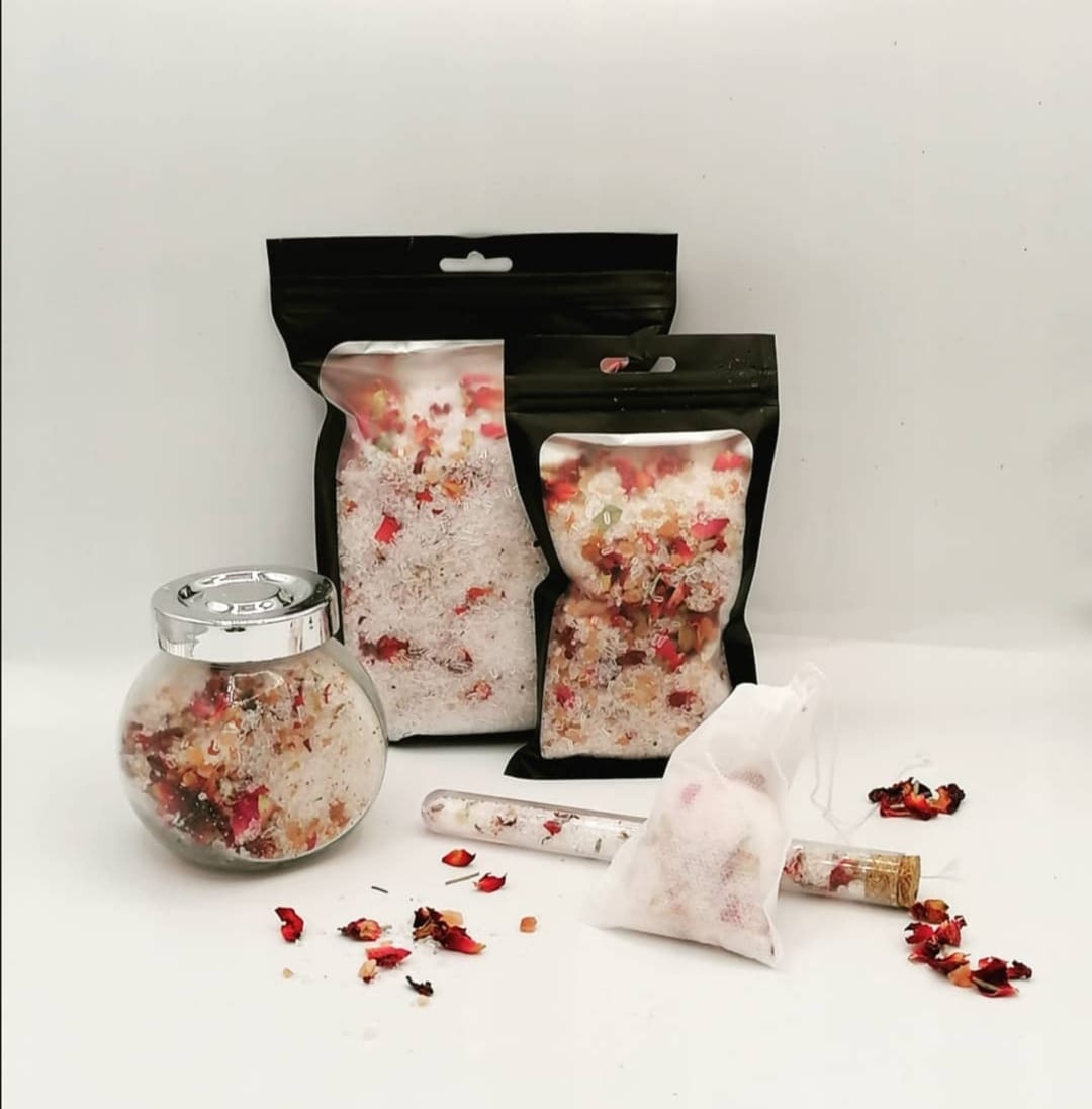 Something Sweet - Ylang Ylang, Geranium and Rose CBD Bath Salt