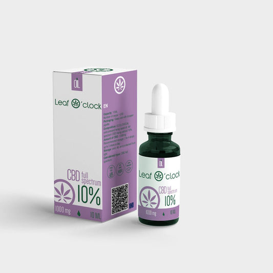 10% CBD Full spectrum - 10ml Bottle - Tonic Vault