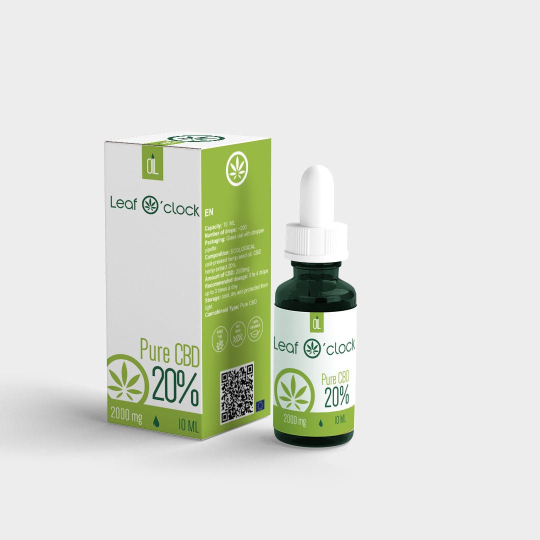 20% Pure CBD - 10ml Bottle - Tonic Vault