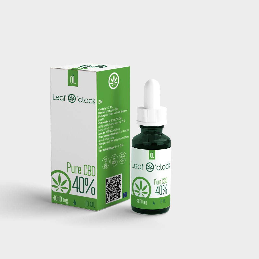 40% Pure CBD - 10ml Bottle - Tonic Vault