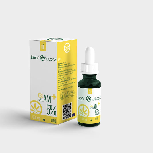 5% CBD AM+ - 10ml Bottle - Tonic Vault