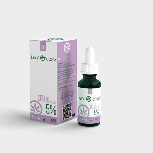 5% CBD Full spectrum - 10ml Bottle - Tonic Vault