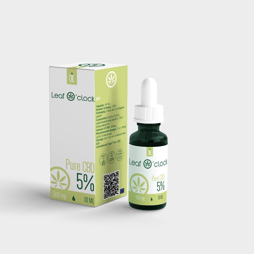 5% Pure CBD - 10ml Bottle - Tonic Vault