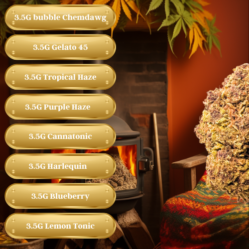 28 Gram Autumn Fall CBD Flower Bundle