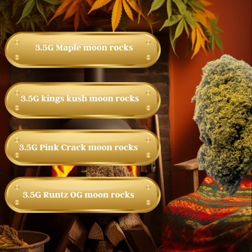 CBD Moon Rock bundle