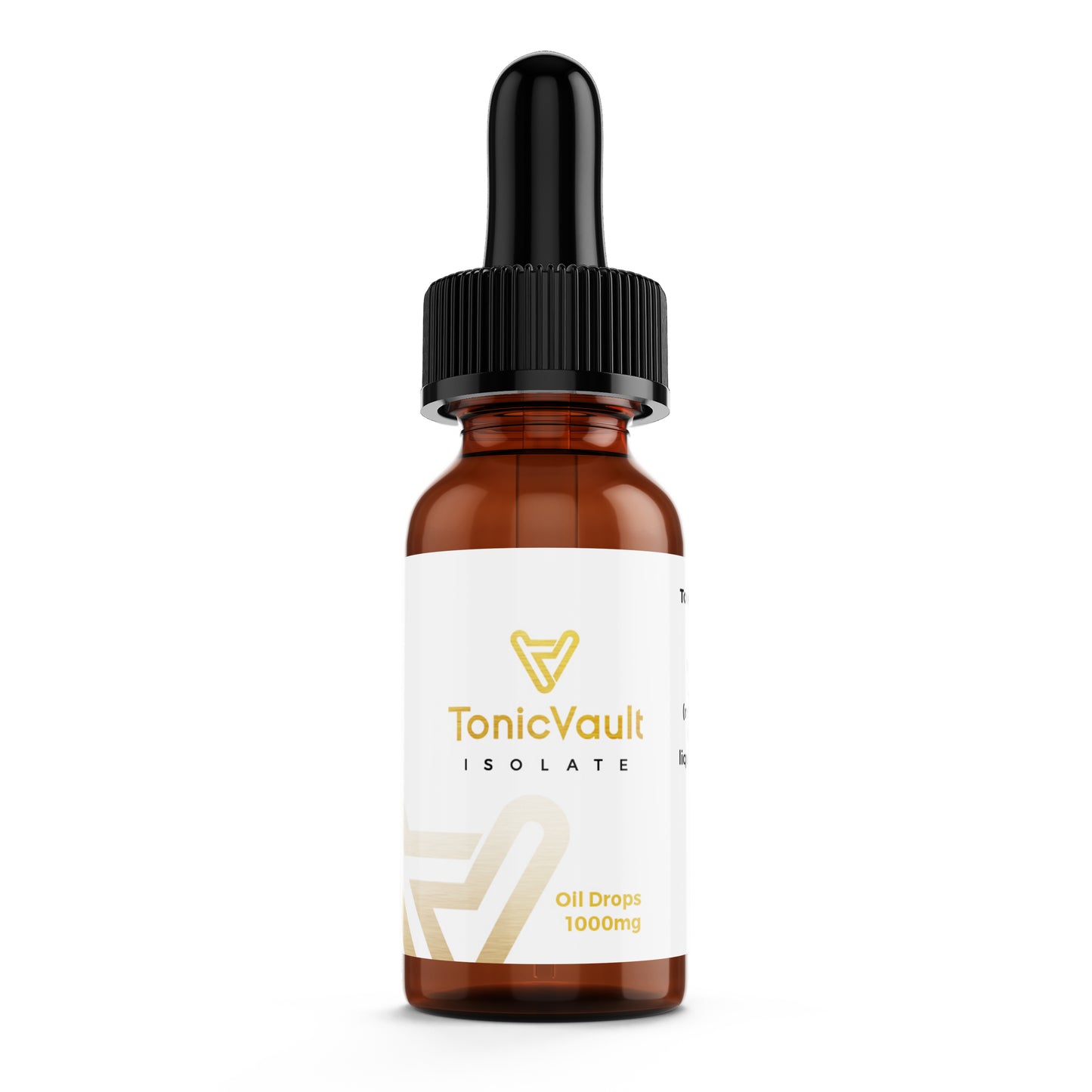 CBD Oil Drops 10ml - 1000mg - Isolate