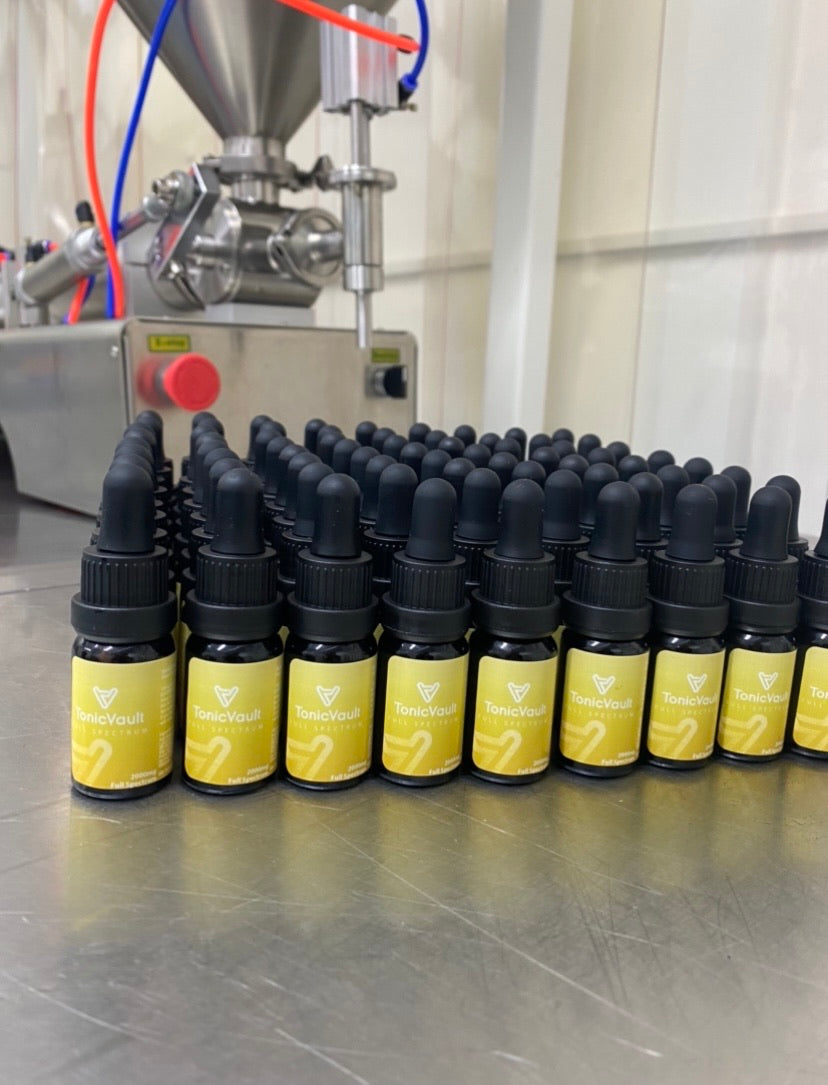 CBD Oil Drops 10ml - 1000mg - Full Spectrum MCT